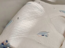 十月结晶婴儿半背衣春秋四季装新生儿A类棉制无骨上衣婴儿服 兔兔白【四季款】 半背衣 52 实拍图