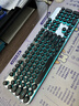 惠普（HP）K10F机械手感键盘 有线键盘电竞游戏专用台式电脑办公键盘 26键无冲 高颜值黑色键帽冰蓝光 实拍图