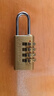 奥本 密码铜挂锁 拉杆箱包锁宿舍健身房储物柜门锁 工具箱密码锁JH202 实拍图