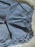 GLM加绒牛仔裤男冬季潮流直筒裤子男百搭美式宽松休闲裤浅蓝加绒M 实拍图