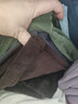 优衣库合作款/女装灯芯绒廓形长裤/弯刀镰刀裤子479663 54 绿色 2XL /165/84A 实拍图