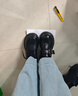 百丽（Belle）张凌赫推荐黑巧乐福鞋女商场款牛皮厚底jk鞋E1Z1DCM5 黑色 36 (230mm) 实拍图