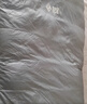 黑冰（BLACKICE）新款【B系列鸭绒木乃伊式羽绒睡袋】户外露营单人羽绒睡袋 灰色 B1000 L码（新标准） 实拍图