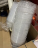 特美居（temeiju）一次性饭盒圆形透明吸塑快餐盒加厚打包盒汤碗不带盖300只装500型 实拍图