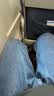 优衣库男装女装直筒牛仔裤/水洗产品合作款系列丹宁479816 482860 479816/63天蓝色 40 /185/100B 实拍图