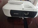 爱普生（EPSON）CB-FH54  投影仪 办公会议商用投影机（4100流明 1080P高清 无线） FH52升级款【高清线+吊架】 实拍图