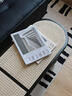 陶鲁工匠中古藤编实木长凳卧室床尾凳玄关换鞋凳简约复古日式餐凳板凳 1.2米黑色 实拍图