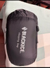 黑冰（BLACKICE）新款【B系列鸭绒木乃伊式羽绒睡袋】户外露营单人羽绒睡袋 黑色 B700 M码（新标准） 实拍图
