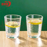 青苹果无铅玻璃水杯茶杯250ML6只装 饮料杯牛奶杯果汁杯啤酒杯多功能 实拍图