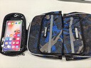 骑兵连（cavalry）自行车包前梁包上管包 山地车包马鞍包触屏手机包骑行装备 蓝色 实拍图