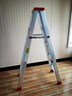 康鹏梯子家用折叠伸缩加厚铝合金人字梯室内多功能伸缩楼梯登高工程梯 加强款-1.5米加厚 实拍图