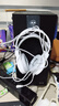 惠普（HP）H100游戏耳机头戴式耳麦带麦克风电竞网吧游戏吃鸡三角洲行动听声辨位 白色USB接口 实拍图