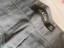 网易严选【断码清仓】莱卡高弹时尚直筒休闲裤男士轻商务修身直筒裤男显 蓝色 34 （180/86A） 实拍图