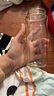贝亲（Pigeon）自然成长翻盖直饮吸管 大童奶瓶330ml 经典款 18月+  AA278 实拍图