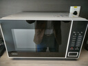 美的（Midea）微波炉20L大容量平板易清洁内胆智能菜单高效速热  一键解冻杀菌除味宝宝菜单国家补贴 M22J 实拍图