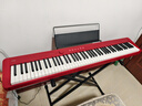 卡西欧（CASIO）电钢琴PXS1100红色智能触摸屏88键重锤专业考级单机+便携X架款 实拍图