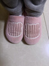 京东京造家居包脚棉拖鞋轻简毛绒保暖包跟棉拖鞋女款 花簇粉38-39 JZ-3222 实拍图