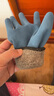 贸正 冬季浸胶劳保手套 胶皮加绒加厚保暖防寒防冻防水防滑耐磨冬天工作干活冷库防护 实拍图