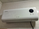 奥克斯（AUX）石墨烯暖风机家用壁挂式取暖器家用客厅全屋节能电暖气热风机浴室洗澡墙壁遥控电暖器 20BSR-XHM 实拍图