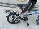 永久20英寸铝合金折叠自行车男女式成人学生代步轻便单车灰 上海厂 实拍图