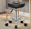 华恺之星吧台椅可升降吧台凳子家用转椅滑轮办公椅搁脚椅餐椅子BY659黑 实拍图