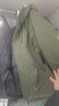 鸭鸭（YAYA）王一博同款新山系户外登山羽绒服男女士同款2025新款休闲外套YX 军绿色 XL /180/96A 实拍图