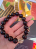 VAUBEL天然黑曜石貔貅手链情侣款金曜石手串彩虹眼虎眼石小众生日礼物男 【收藏级】12mm天然黑曜石金发晶（一物一证） 实拍图