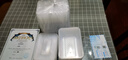 美丽雅 一次性饭盒方形1000ml*20套 外卖打包野餐盒加厚带盖塑料可微波 实拍图