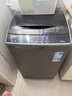 TCL 6.5KG全自动智控家用波轮洗衣机宿舍租房小型机身省空间一键脱水护衣内桶以旧换新国家补贴 灰色 实拍图