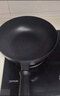 九阳（Joyoung）黑金麦饭石色不粘炒菜锅家用不粘含钛炒锅燃气电磁炉通用 30cm 实拍图