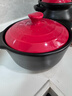 爱仕达（ASD）砂锅陶瓷煲汤锅炖锅2.5L耐高温浅汤煲仔饭锅明火专用RXC25B3WG-O 实拍图