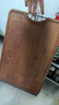 双枪乌金檀菜板 百年龄整木砧案板家用切菜食品抗菌防霉实木40*27*2.5 实拍图