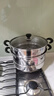 苏泊尔SUPOR好帮手304不锈钢双层复底28cm蒸锅燃气电磁炉通用蒸笼SZ28B5 实拍图