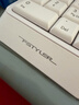 双飞燕（A4TECH）FK13 有线键盘 笔记本外接数字小键盘 财务会计收银柜台证券用 USB接口 伸缩线 象牙白 实拍图