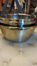 炊大皇304不锈钢盆筛五件套 加厚洗菜盆和面盆调料腌肉盆米筛五个组合装 实拍图