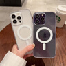 闪魔【自带Ai拍摄按键】适用苹果16pro手机壳magsafe磁吸保护套超薄防摔透明镜头全包 实拍图