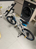 凤凰（Phoenix）儿童自行车山地车男女学生脚踏车6-15岁童车 霸道 白蓝色 18寸 实拍图