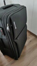 汉客行李箱男拉杆箱女旅行箱24英寸黑色大容量66升密码箱子可扩容 实拍图