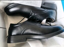 回力(Warrior)商务休闲男鞋百搭鞋子男英伦正装皮鞋男2413 黑色 42 实拍图