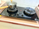 康佳（KONKA）燃气灶煤气灶双灶家用 5.2kW天然气70%热效铝炉头台嵌两用 可调底盘内铜火盖 JZT-KEF78（天然气） 实拍图