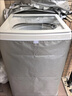 柯锐迩波轮洗衣机罩子防水防尘阳台防晒罩8公斤海尔小天鹅TCL松下小米上开盖全自动洗衣机通用罩衣盖布垫 实拍图