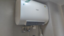 史密斯（A.O.SMITH）佳尼特60升国家补贴电热水器 超薄双胆扁桶 双3kW速热 免清洗 CTE-60HTB 【银河】净享款 实拍图