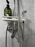 莱尔诗丹（Larsd）淋浴花洒套装 方形喷枪花洒银色 全铜主体龙头增压花洒全套 F816 实拍图