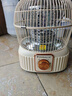 万宝取暖器小太阳家用鸟笼式烤火炉卧室电热扇节能省电小型电暖器电烤炉速热 奶油色【碳晶盘】无极调温 实拍图