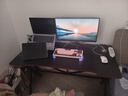 奥伦福特  电脑桌台式家用电竞游戏桌办公书桌简约书房写字桌子 碳纤维纹路单桌-120*60 升级款电竞桌 实拍图