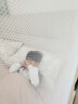 半弦月真A类抗菌防摔蚊帐架1.8x2米免安装婴儿童家用1.5大床三开门纹怅 【米白】A类抗菌帐纱+免安装支架 150cm*200cm*170cm 丨全底款 实拍图