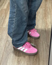 adidas「T头鞋」BARREDA板鞋德训鞋男女阿迪达斯轻运动 粉色/汉玉白/树脂黄   43 实拍图