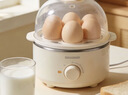 小熊（Bear）蒸蛋器 煮蛋器自动断电 小型不锈钢多功能 双层早餐蒸煮鸡蛋早餐神器ZDQ-Y14F3 实拍图