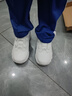 李宁热品牌断码男童鞋运动鞋2026春季新款儿童透气防滑跑步篮球鞋大男孩 白色 网面 36 标准运动鞋码 实拍图
