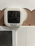 德力西电气（DELIXI ELECTRIC）电子温度计室内车载办公家用浴室婴儿房数显高精度壁挂式温湿度计 实拍图